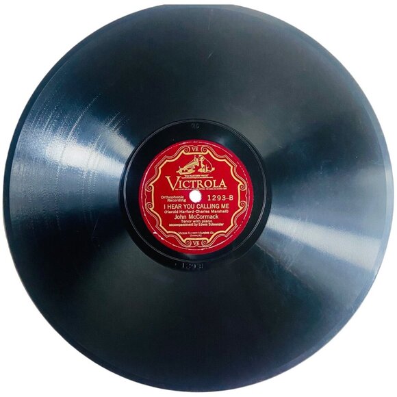 John McCormack - Mother Machree / I Hear You Calling Me - 1293 Victrola 78rpm - Picture 3 of 4